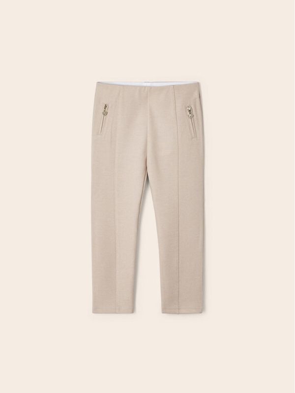 Mayoral Mayoral Текстилни панталони 3501 Бежов