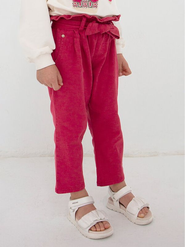 Mayoral Mayoral Текстилни панталони 3502 Бордо