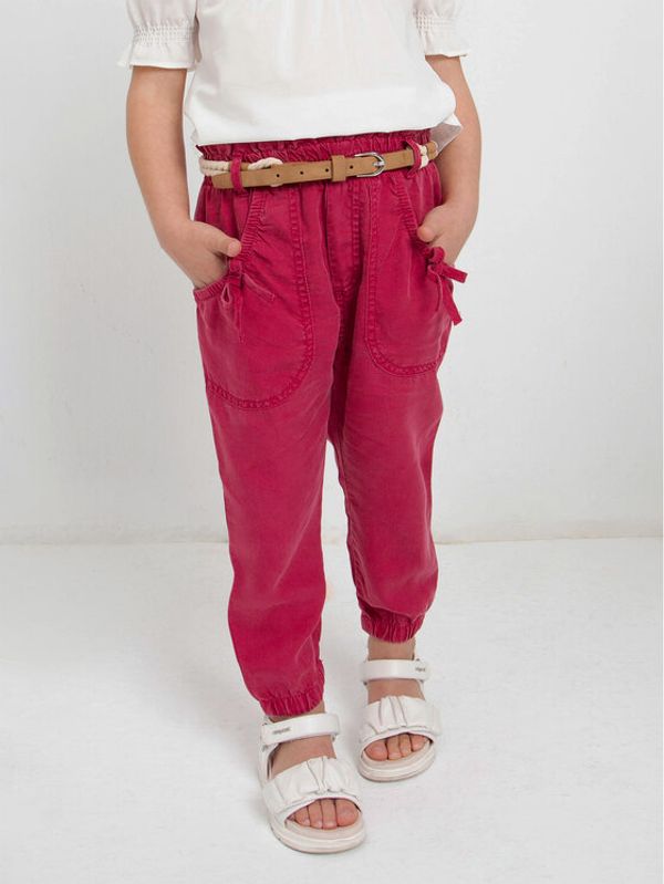 Mayoral Mayoral Текстилни панталони 3503 Бордо