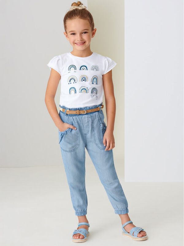 Mayoral Mayoral Текстилни панталони 3503 Син