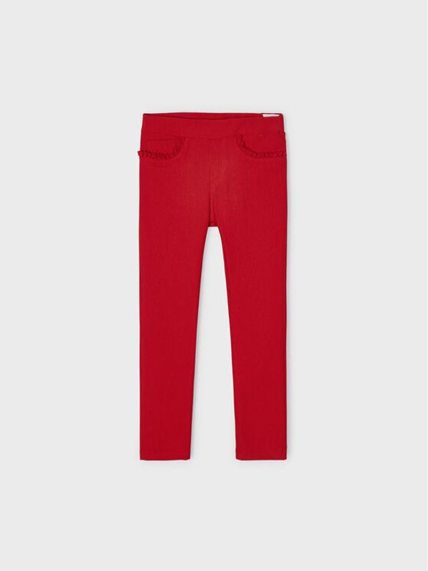 Mayoral Mayoral Текстилни панталони 3504 Червен