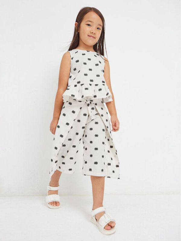 Mayoral Mayoral Текстилни панталони 3507 Бежов Regular Fit