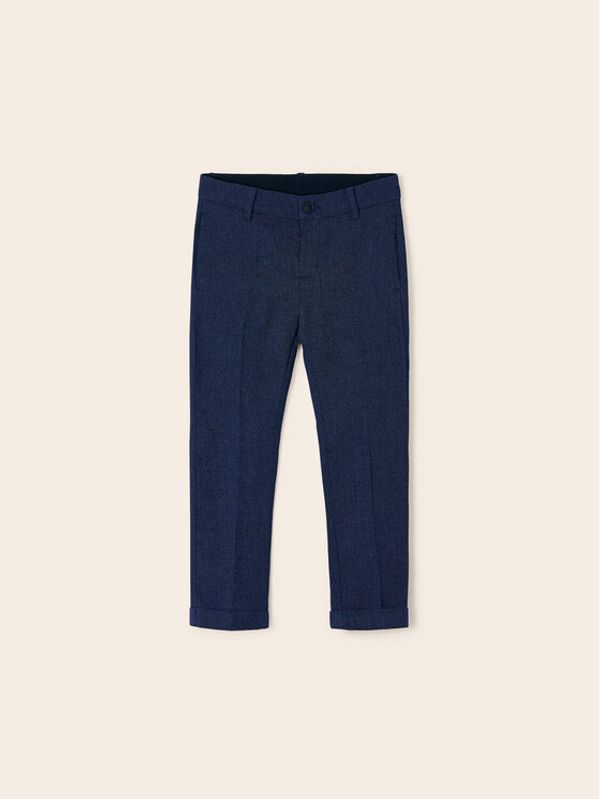 Mayoral Mayoral Текстилни панталони 3514 Тъмносин