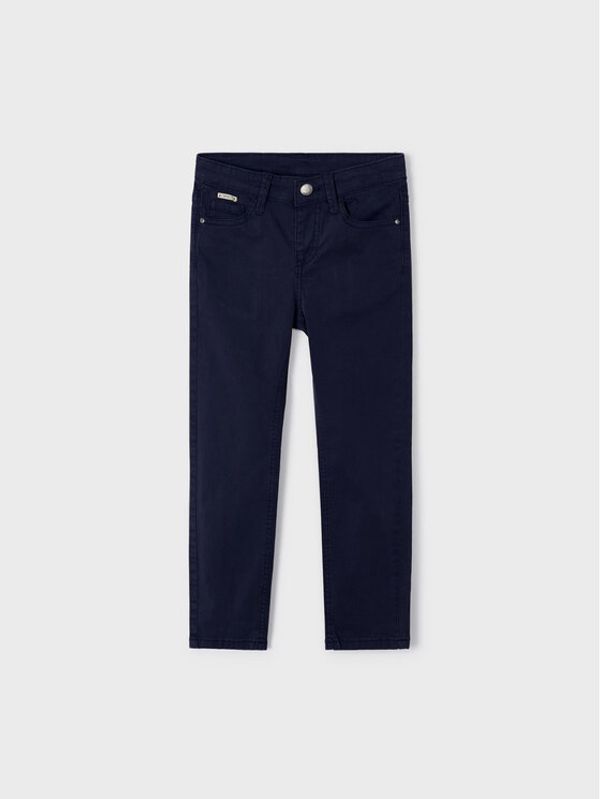 Mayoral Mayoral Текстилни панталони 509 Тъмносин Slim Fit