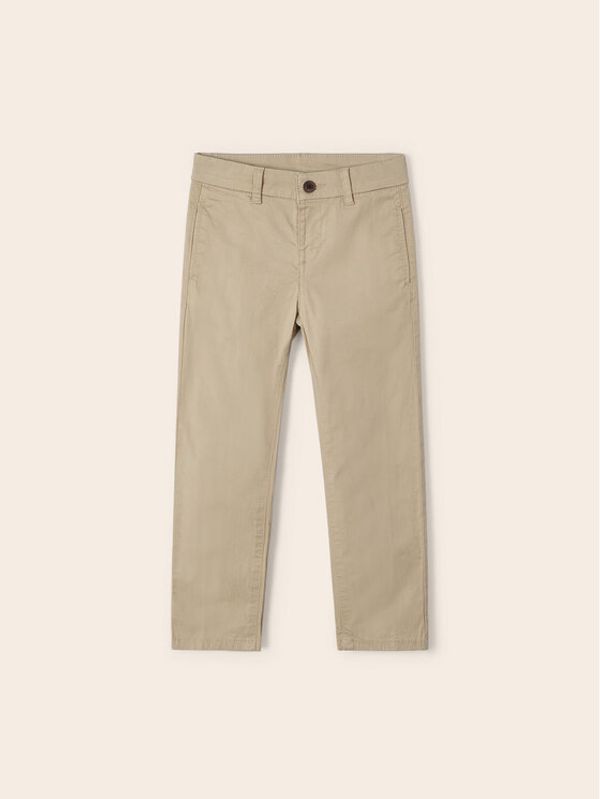 Mayoral Mayoral Текстилни панталони 512 Бежов