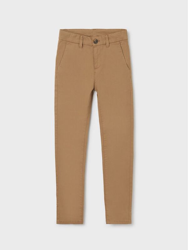 Mayoral Mayoral Текстилни панталони 530 Бежов