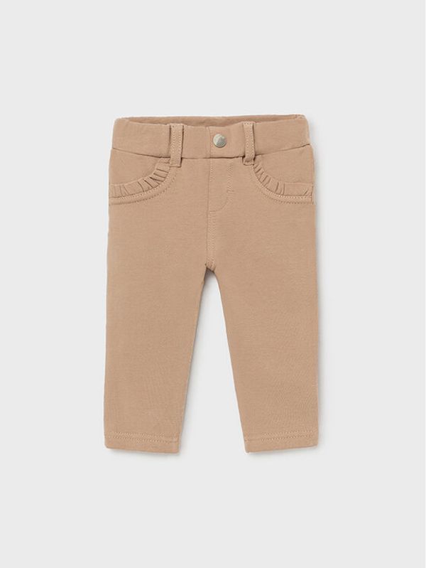 Mayoral Mayoral Текстилни панталони 560 Бежов Regular Fit