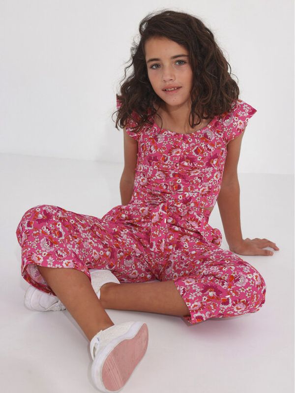 Mayoral Mayoral Текстилни панталони 6582 Розов