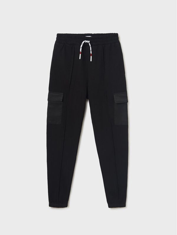 Mayoral Mayoral Текстилни панталони 6585 Черен