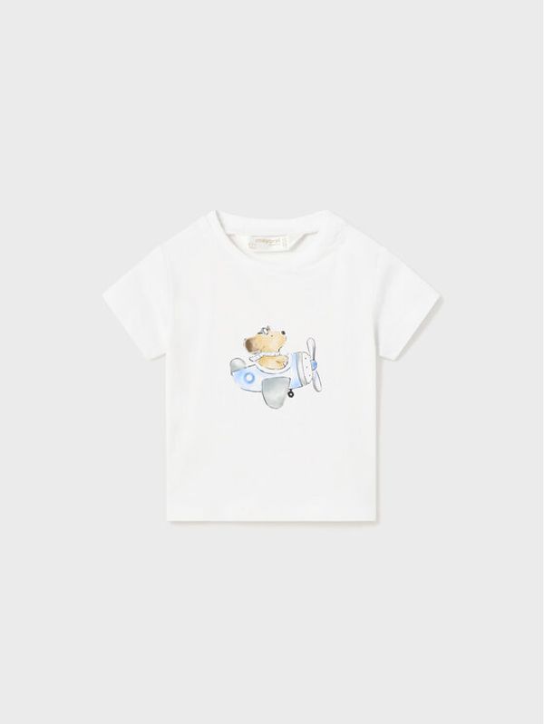 Mayoral Mayoral Тишърт 1001 Бял Regular Fit