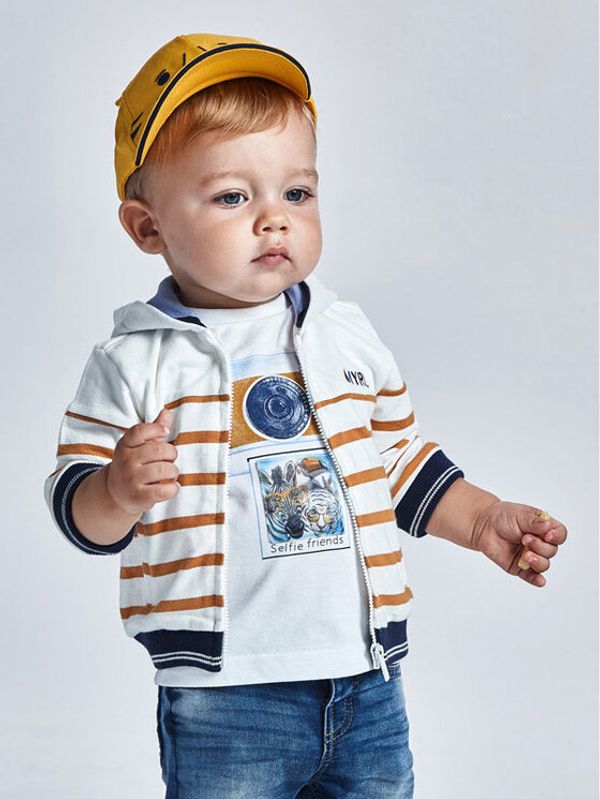 Mayoral Mayoral Тишърт 1003 Бял Regular Fit