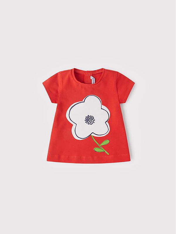 Mayoral Mayoral Тишърт 1033 Червен Regular Fit