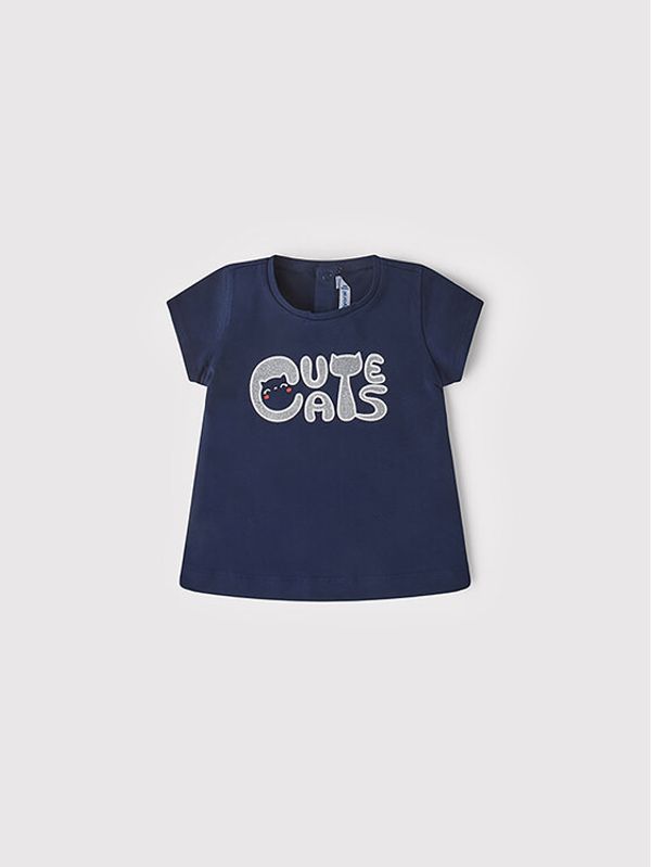 Mayoral Mayoral Тишърт 1033 Тъмносин Regular Fit