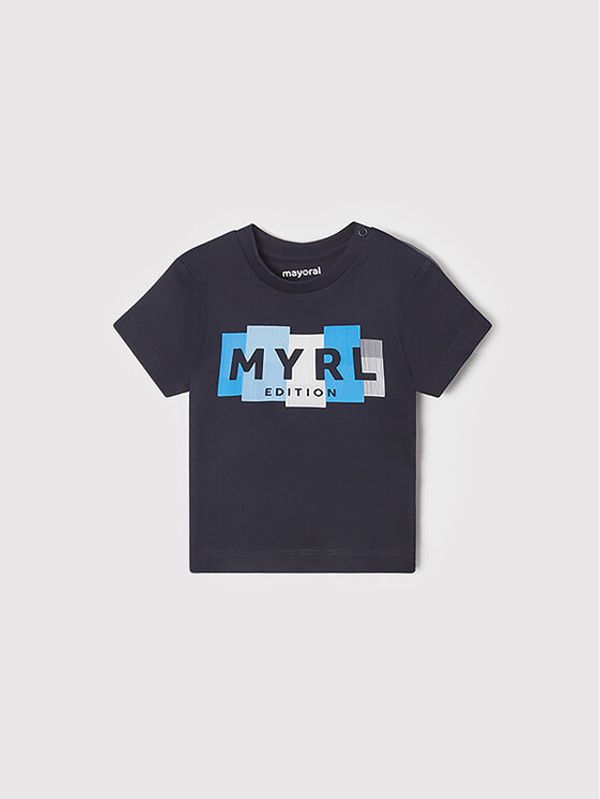 Mayoral Mayoral Тишърт 106 Тъмносин Regular Fit