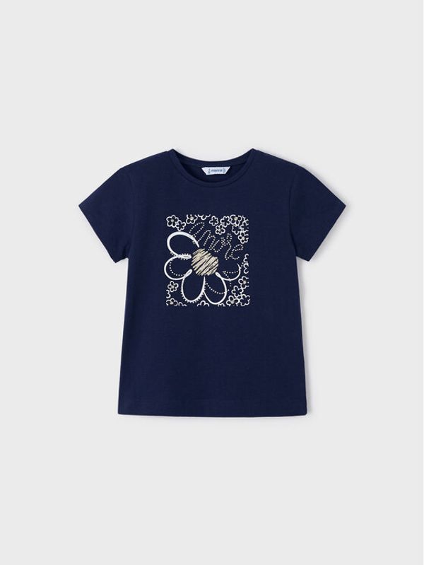 Mayoral Mayoral Тишърт 174 Тъмносин Regular Fit