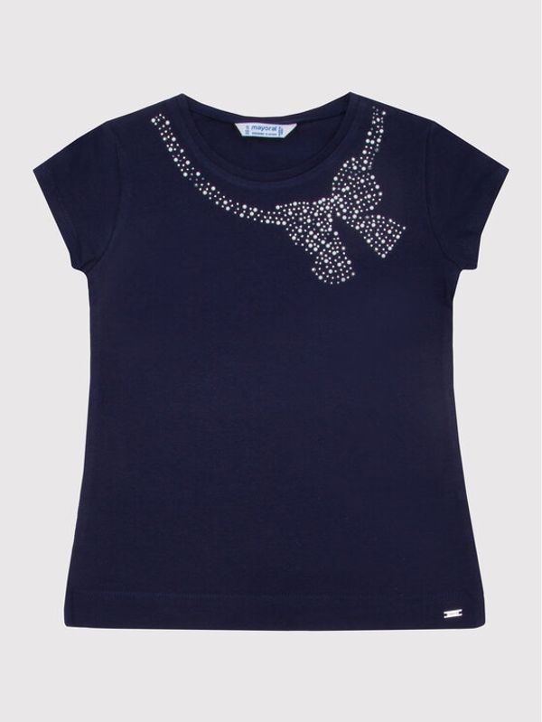 Mayoral Mayoral Тишърт 174 Тъмносин Regular Fit