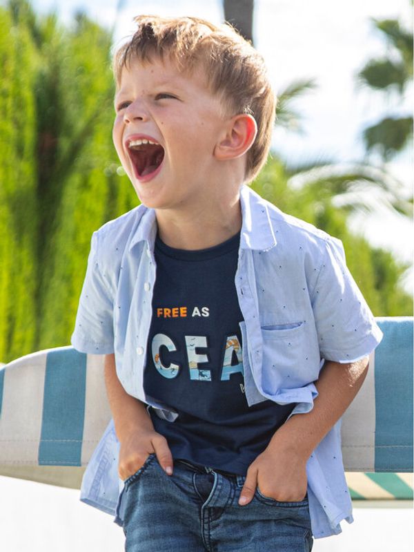 Mayoral Mayoral Тишърт 3019 Тъмносин