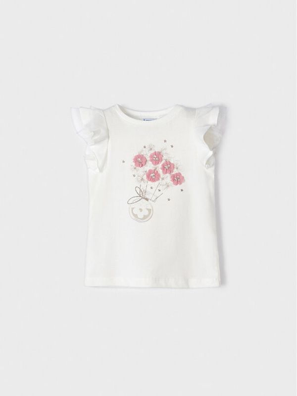 Mayoral Mayoral Тишърт 3054 Екрю Regular Fit