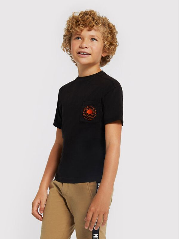 Mayoral Mayoral Тишърт 6018 Черен Regular Fit