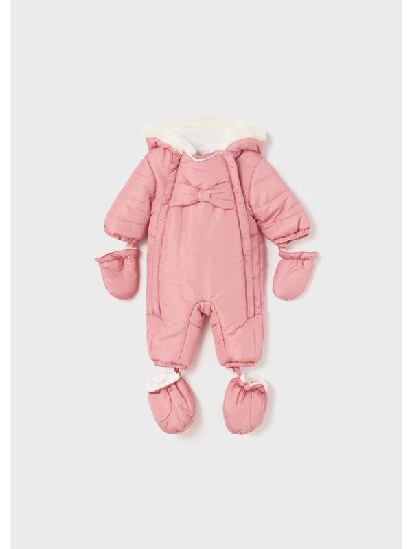 Mayoral Mayoral Зимен детски гащеризон 2606 Розов Regular Fit