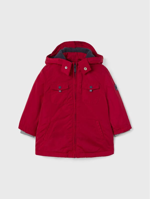 Mayoral Mayoral Зимно яке 2422 Червен Regular Fit