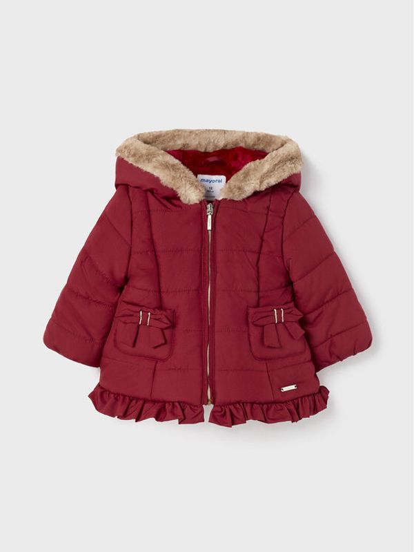 Mayoral Mayoral Зимно яке 2437 Червен Regular Fit