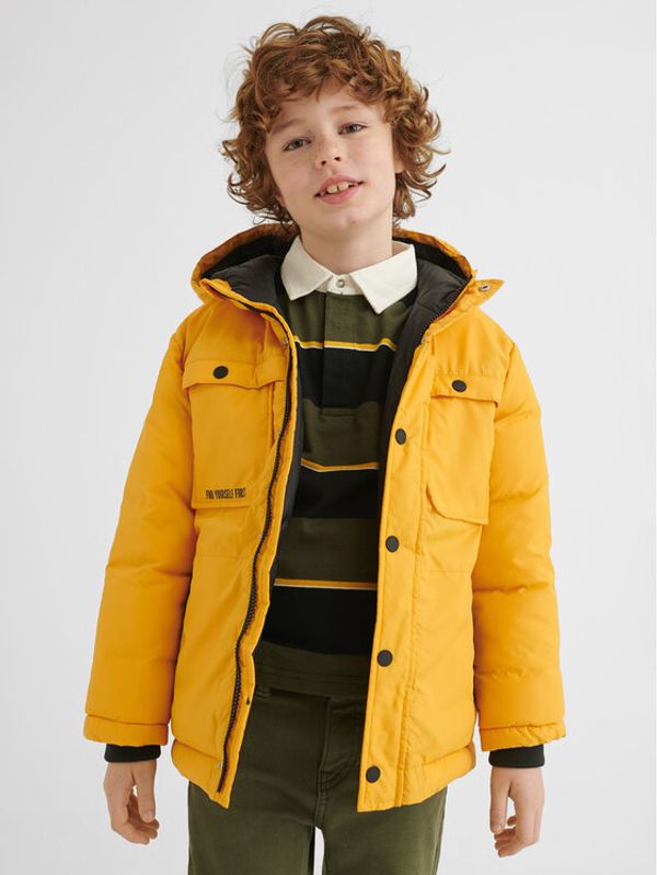 Mayoral Mayoral Зимно яке 7459 Жълт Regular Fit