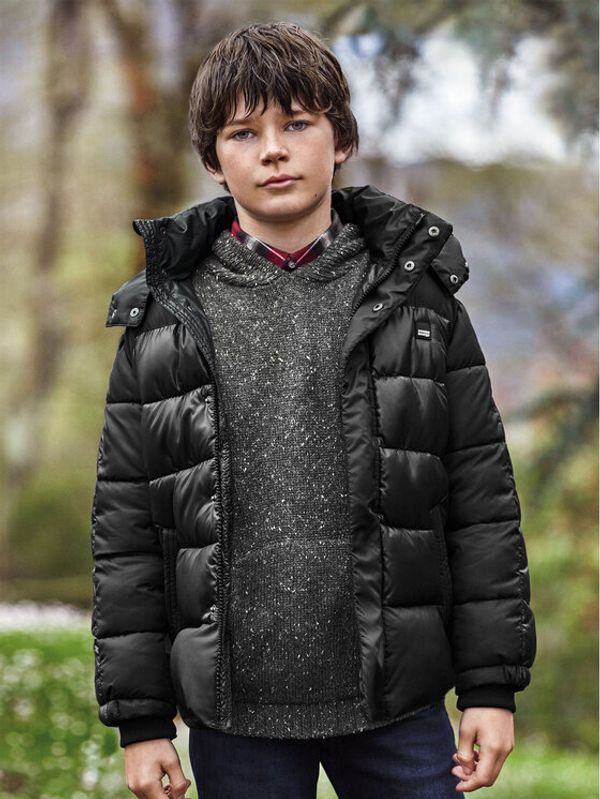 Mayoral Mayoral Зимно яке 7461 Черен Regular Fit