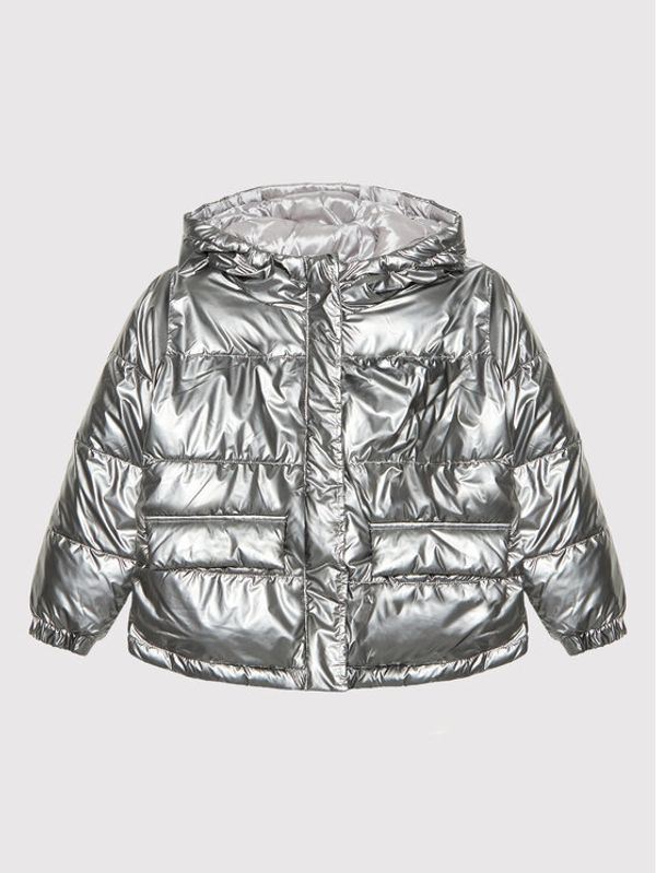 Mayoral Mayoral Зимно яке 7482 Сребрист Regular Fit