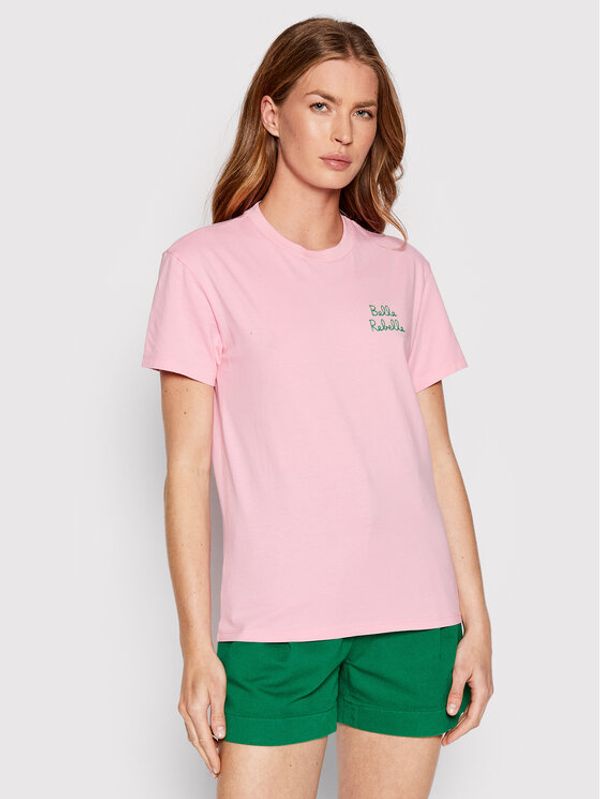 MC2 Saint Barth MC2 Saint Barth Тишърт Emilie EMI0001 03581B Розов Regular Fit