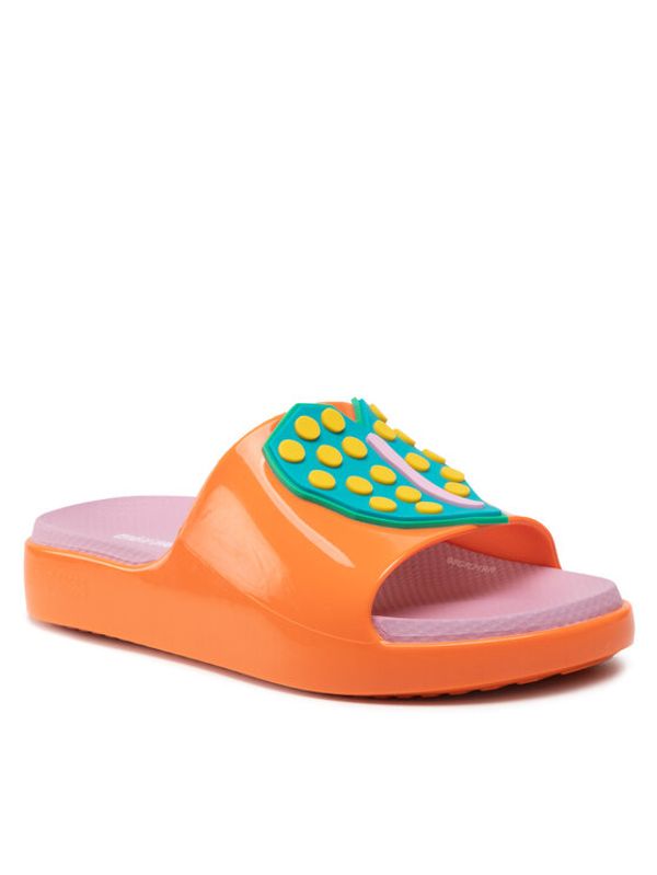 Melissa Melissa Чехли Mini Melissa Cloud Slide + Fab 33451 Оранжев