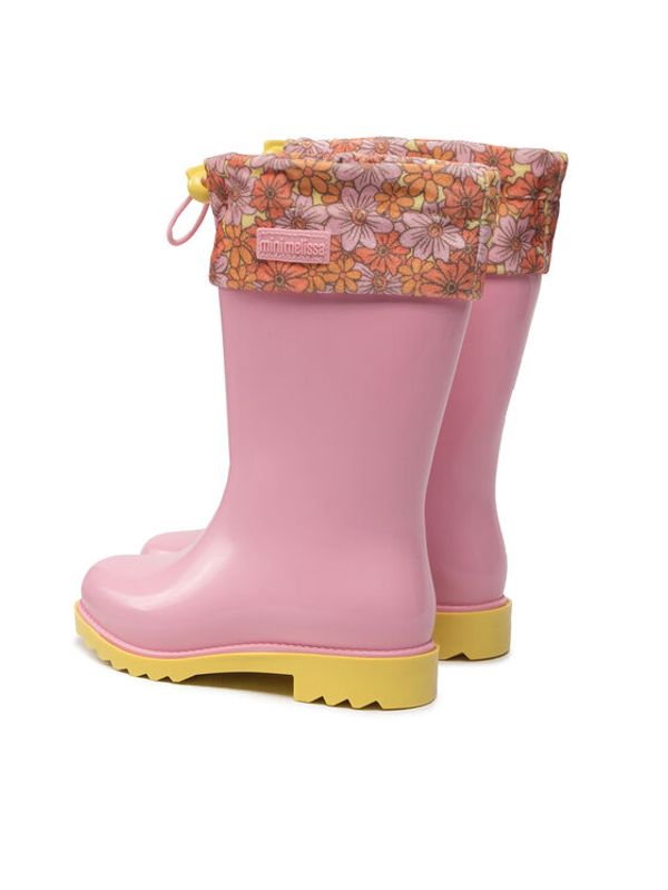 Melissa Melissa Гумени ботуши Mini Melissa Rain Boot III Inf 33616 Розов