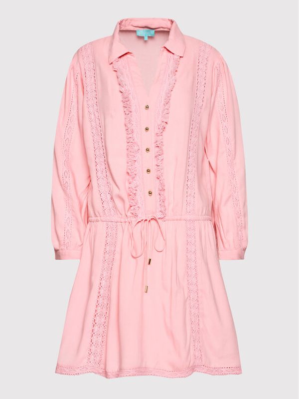 Melissa Odabash Melissa Odabash Лятна рокля Scarlett Cr Розов Regular Fit