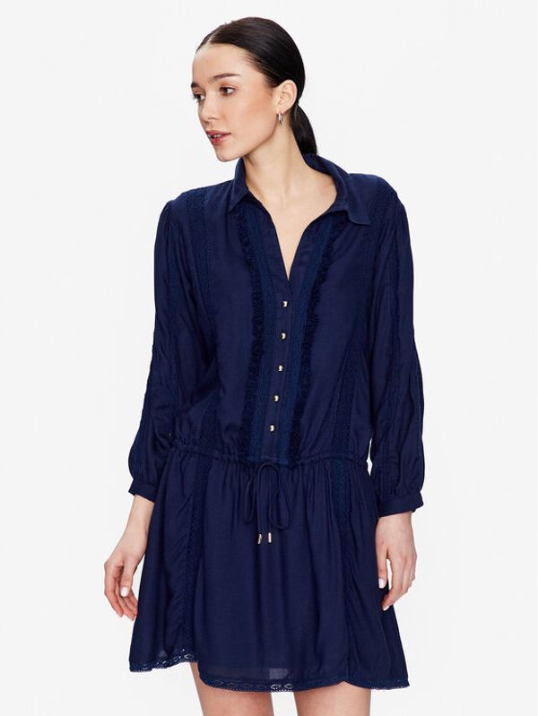 Melissa Odabash Melissa Odabash Рокля тип риза Scarlett HS Тъмносин Regular Fit