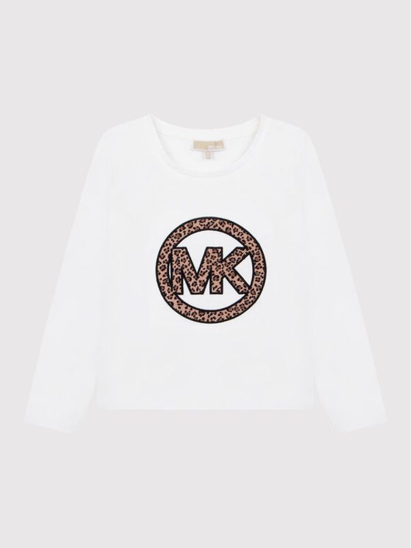 MICHAEL KORS KIDS MICHAEL KORS KIDS Блуза R15161 D Екрю Relaxed Fit