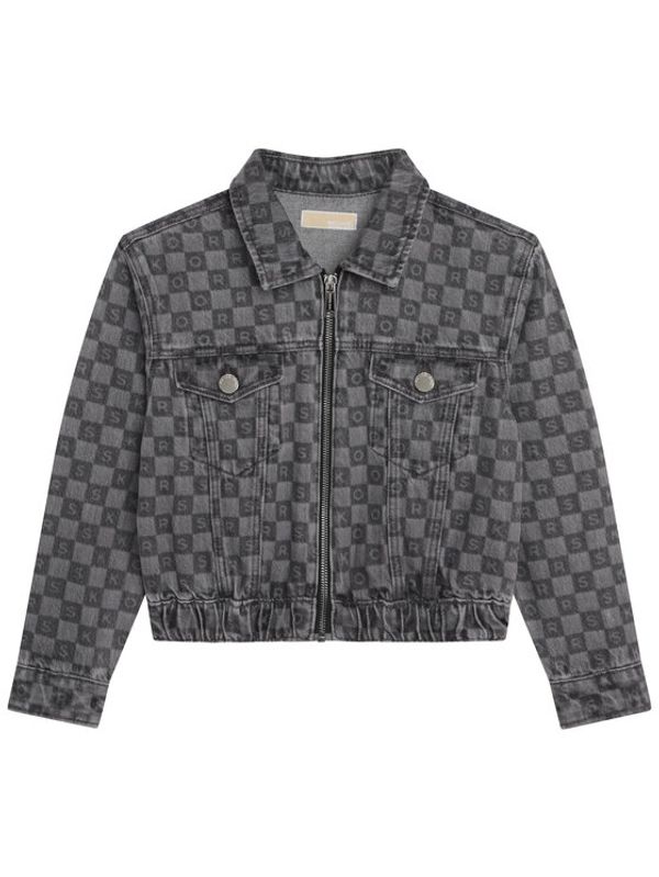 MICHAEL KORS KIDS MICHAEL KORS KIDS Дънково яке R16119 S Сив Regular Fit