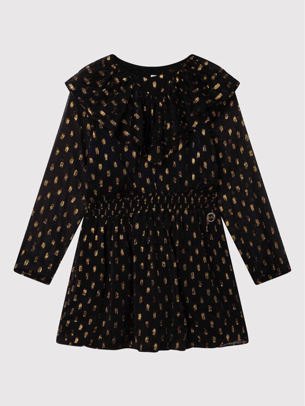 MICHAEL KORS KIDS MICHAEL KORS KIDS Елегантна рокля R12119 D Черен Regular Fit