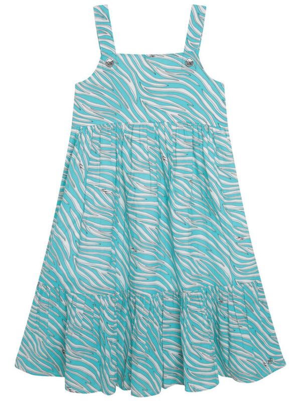 MICHAEL KORS KIDS MICHAEL KORS KIDS Ежедневна рокля R12148 S Електриков Regular Fit