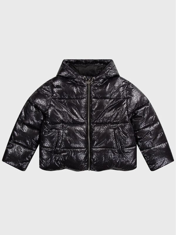 MICHAEL KORS KIDS MICHAEL KORS KIDS Пухено яке R16116 S Черен Regular Fit