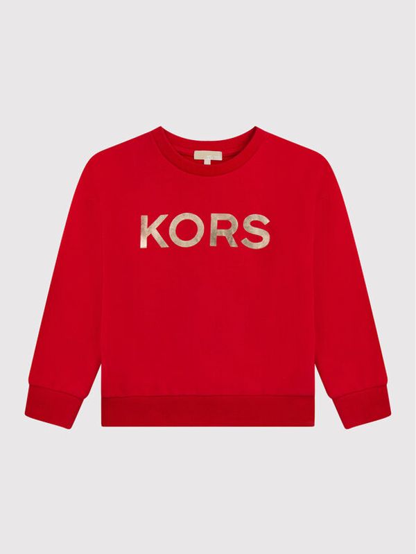 MICHAEL KORS KIDS MICHAEL KORS KIDS Суитшърт R15136 D Червен Regular Fit