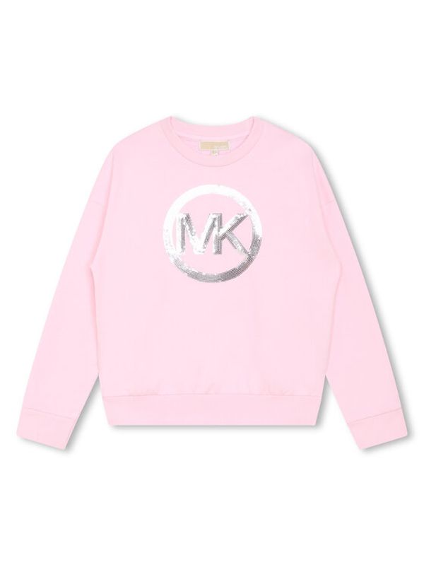 MICHAEL KORS KIDS MICHAEL KORS KIDS Суитшърт R15172 S Розов Regular Fit