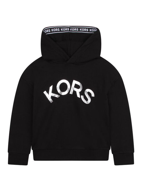 MICHAEL KORS KIDS MICHAEL KORS KIDS Суитшърт R15173 S Черен Regular Fit