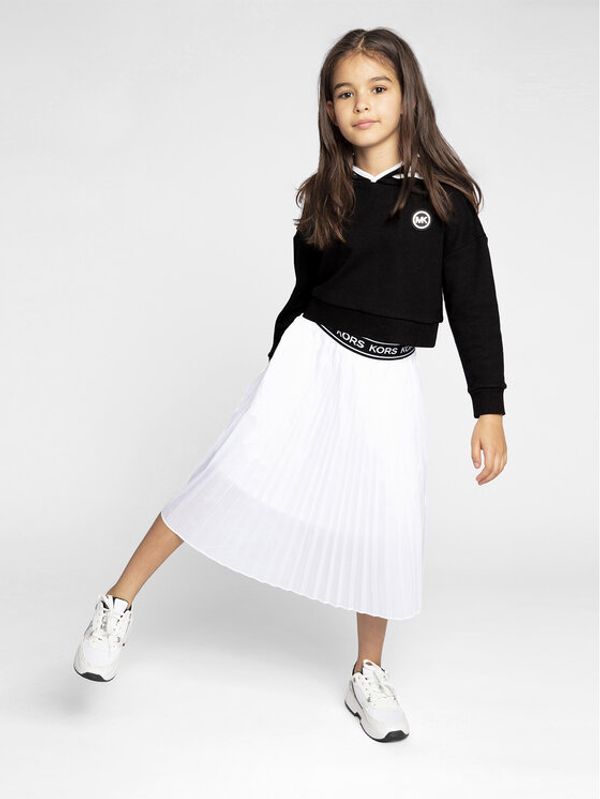 MICHAEL KORS KIDS MICHAEL KORS KIDS Суитшърт R15174 S Черен Regular Fit