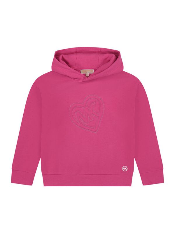 MICHAEL KORS KIDS MICHAEL KORS KIDS Суитшърт R15183 S Розов Regular Fit