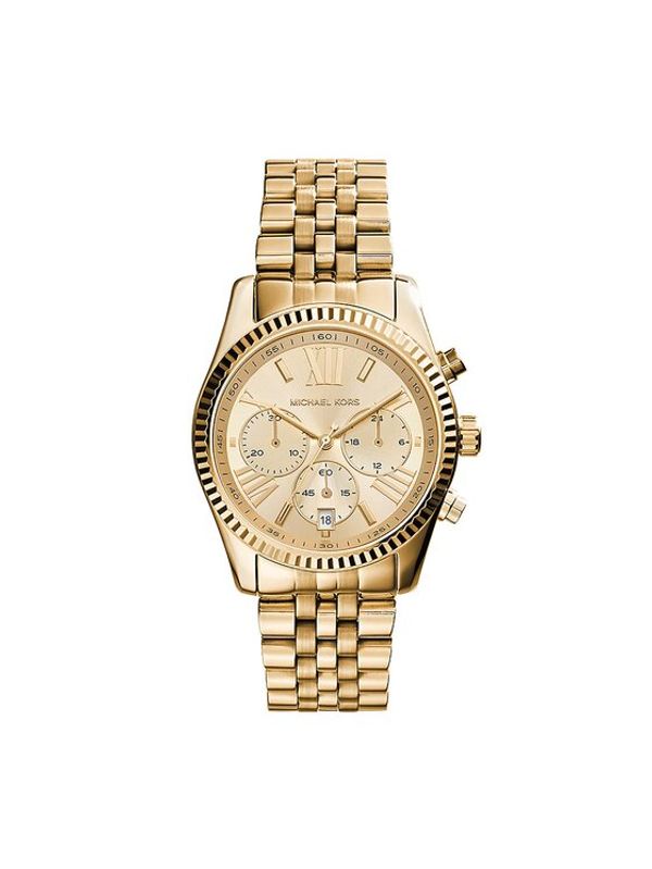 Michael Kors Michael Kors Часовник Lexington MK7378 Златист