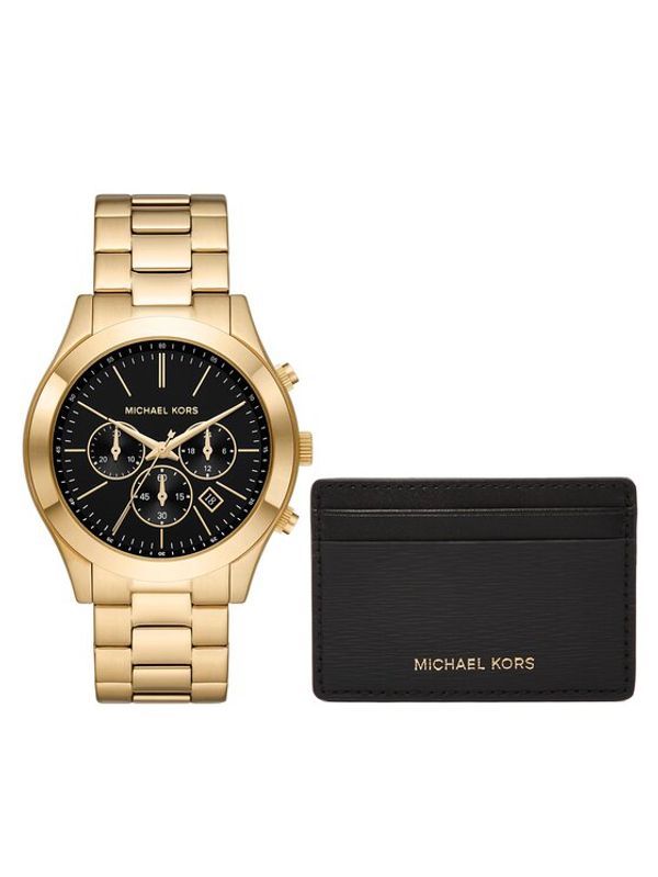 Michael Kors Michael Kors Часовник MK1076SET Златист
