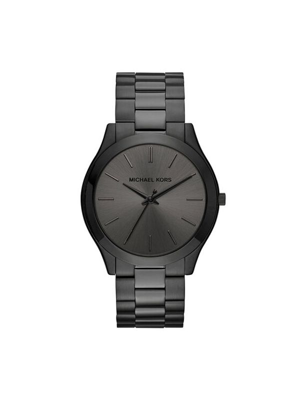Michael Kors Michael Kors Часовник Slim Runway MK8507 Черен