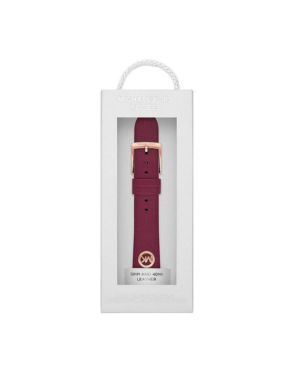 Michael Kors Michael Kors Допълнителна каишка за часовник MKS8043 Бордо