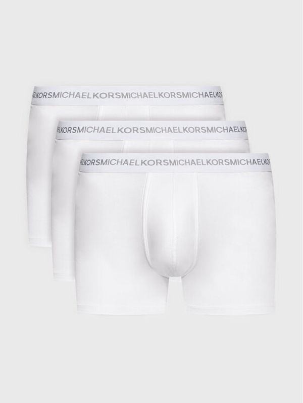 Michael Kors Michael Kors Комплект 3 чифта боксерки 6BR1T10773 Бял