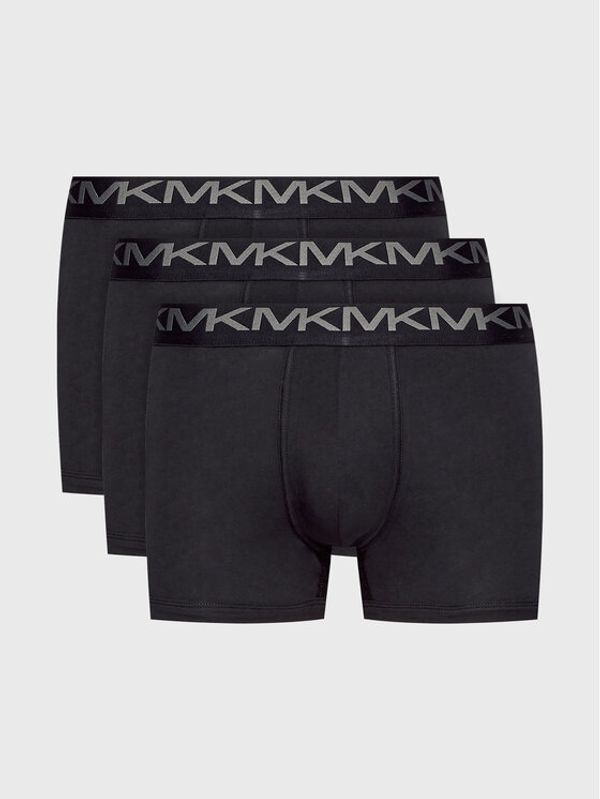 Michael Kors Michael Kors Комплект 3 чифта боксерки 6BR1X10033 Черен